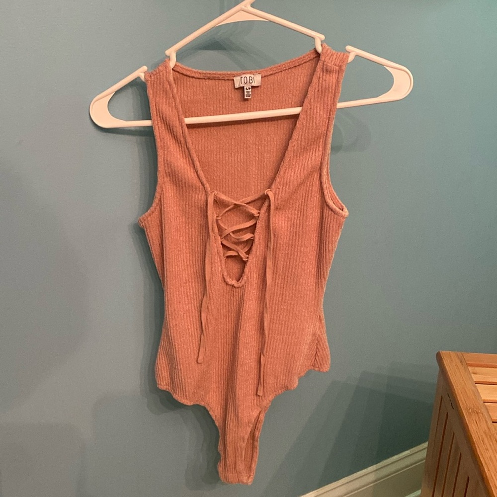 Pink Tobi bodysuit